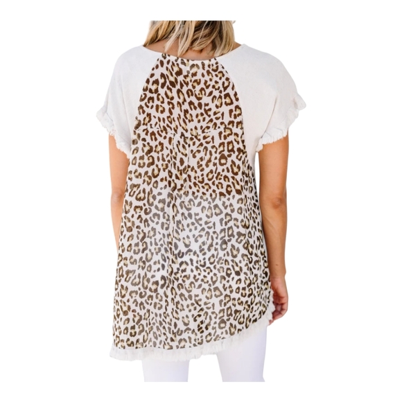 Umgee Linen Blend Top Size M - Picture 2 of 10